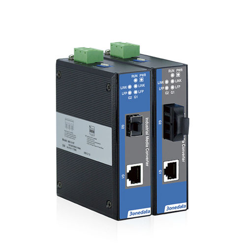 Гигабитный медиаконвертер серии IMC101GTEthernetDIN-рейка