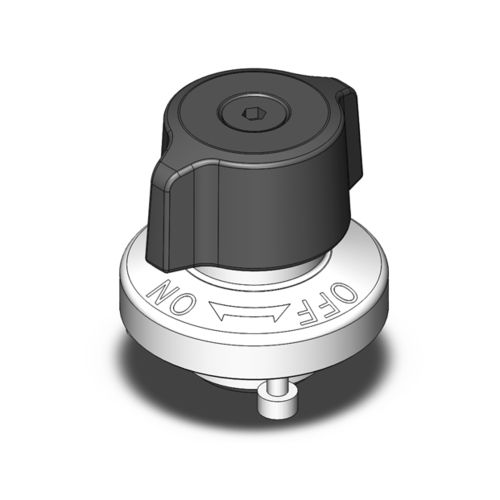 Ручка без резьбы QCPC0625-10пластик