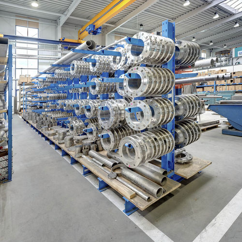 Cantilever racking light-dutyfor sheet metalmobile