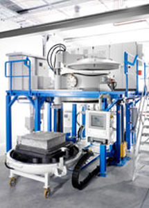 Колпаковая печь VGF 732 Si HCэлектрическаявакуумнаядля кремниевых фотоэлектрических слитков