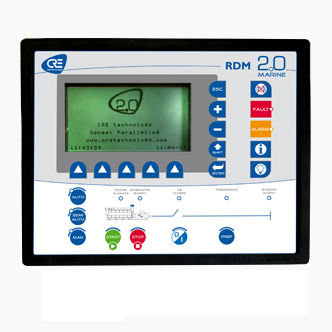 Модуль графического отображения информации управления RDM 2.0 MARINE для генераторных установок