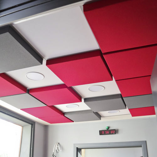 Сэндвич-панель с наполнителем из синтетического волокна ACUSTIART-3DАлюминиевая облицовкапотолочнаядля внутренней компоновки