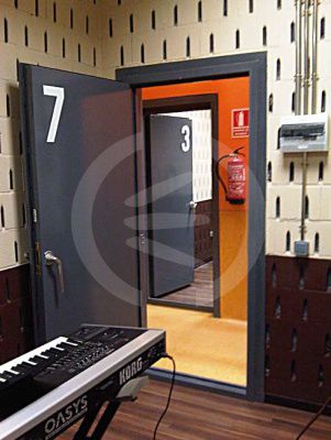 Распашная дверь RS3 - 51 дБметаллакустическаяпромышленная