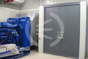 Распашная дверь RS3-XL - 49 дБ - Puerta Acústica de Grandes Dimensionesmetallargeacoustic