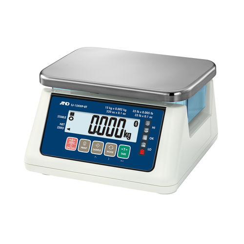 Весы с ЖК-дисплеем серии SJ-WP-BTIP67водонепроницаемыйнастольный