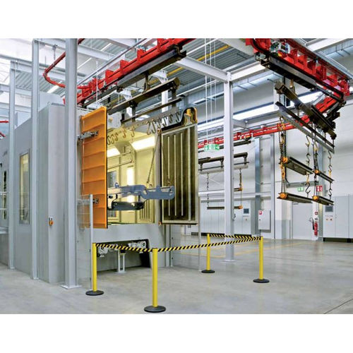 Дробеструйная машина с подвесной загрузкой HTпо металлунепрерывного действиямногофункциональная