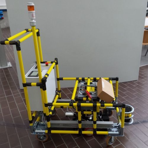 Складская автоматизированная машина для погрузки-разгрузки