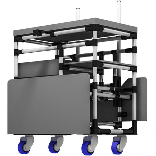 Тележка мастерская металлическаяполочнаямногофункциональная