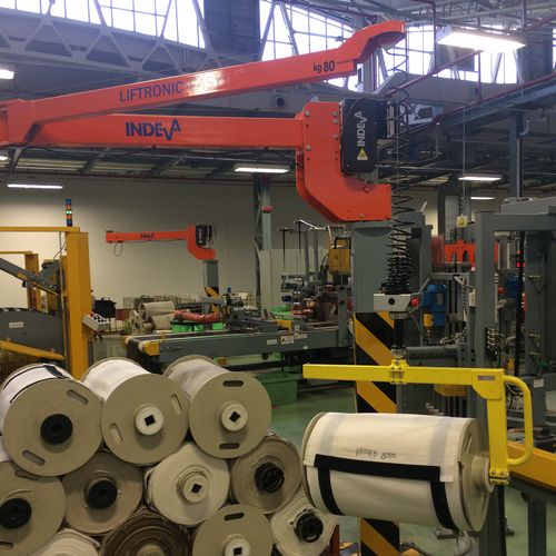 Электрический манипулятор с орбитальным концевым эффектором вакуумного позиционирования