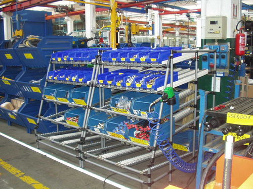 Стеллаж для мастерской легкийбоксмодульный