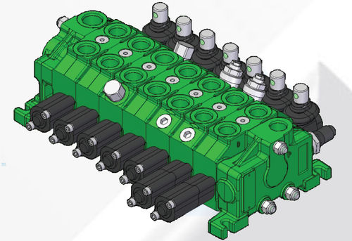 Золотниковый гидрораспределитель ВД6Аручнойсекционный