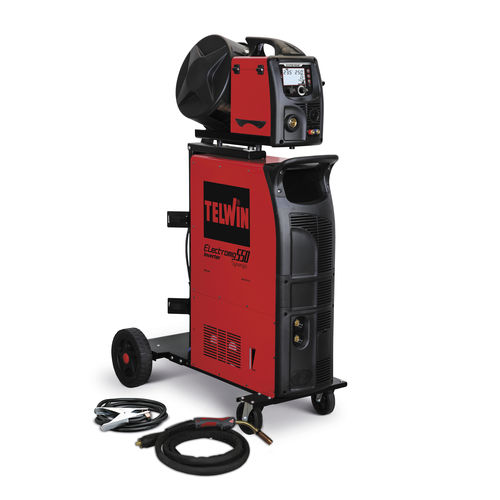 Сварочный аппарат MIG-MAG ELECTROMIG 550 SYNERGIC AQUAтрехфазныймобильныйэлектронный