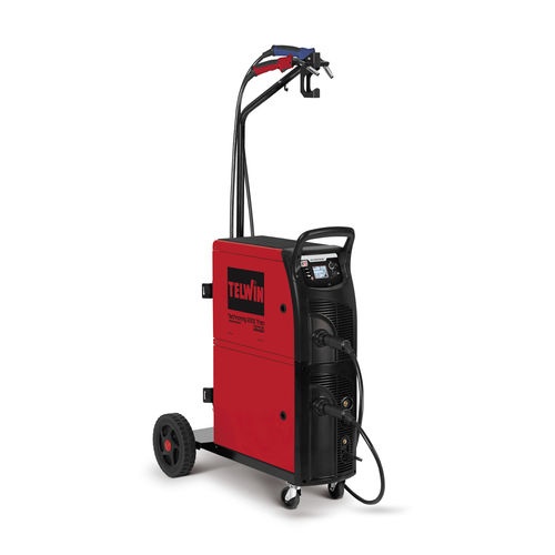 Сварочный аппарат MIG-MAG TECHNOMIG 223 TREO SYNERGICоднофазныймобильныйэлектронный