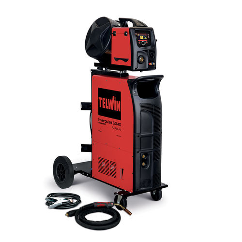 Сварочный аппарат MIG-MAG INVERPULSE 60.40 WAVE AQUAтрехфазныйс 4-х роликовым механизмом подачи проволокиинверторный