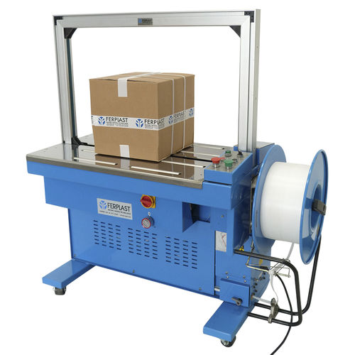 Automatic strapping machine TP 101for parcelsfor cardboard boxesfor cartons
