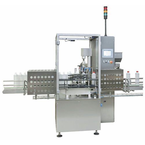 Линейный укупорщик OPTIMA V100полностью автоматическийдля бутылокне указано