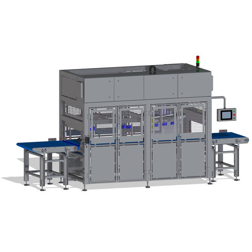 Blade cheese cutting machine SRCMautomaticwith conveyor