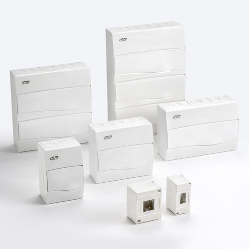 Распределительный электрошкаф серии COMBIмодульныйDIN-рейкапластик