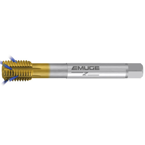 Метчик для накатки резьбы InnoForm 2-Z-SN-IKZN-PM-TIN-80 серия режущиймоноблочныйHSS-E