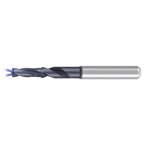 Solid drill bit VHM-EF-HA-IK-4FF-TIALN-T14for cast ironfor non-ferrous materialsfor steel