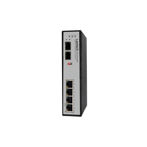 Неуправляемый коммутатор Ethernet Порты IGS-0204DSFP6DIN-рейкаDIP
