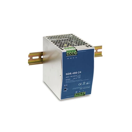 AC/DC power supply NDR-480 serieswith overload protectionwith short-circuit protectionDIN rail