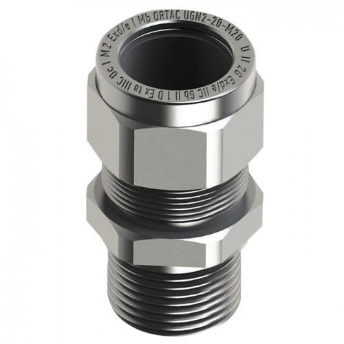 Кабельный ввод из никелированной латуни UGXX/16/Xнержавеющая стальлатуньвзрывозащищенный