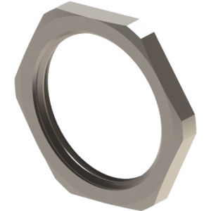 Контргайка шестигранная OMSL 01, нержавеющая сталь, с резьбой