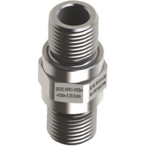 Резьбовой переходник ТИП NP, инокс, никелированная латунь, NBR