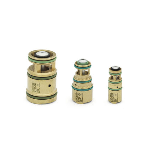 Cartridge valve 8 seriespneumatically-operatedfor oxygencompact