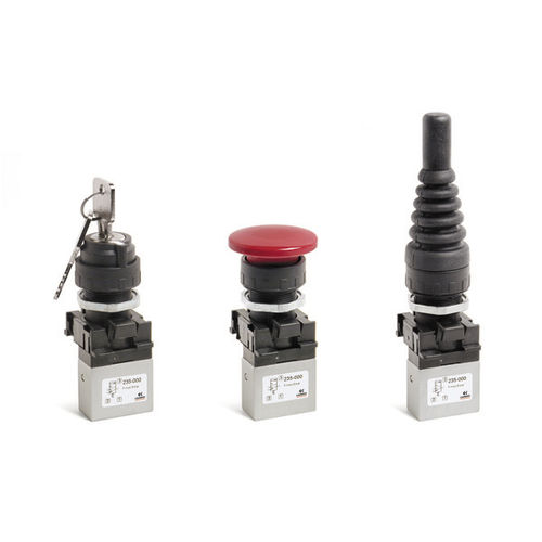 Тарельчатый пневматический распределительный клапан серии 2 с ручным управлением3/2-ходовой5/2-ходовой