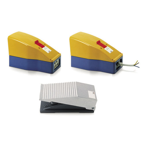 Распределитель пневматический с ножным управлением 2, 3 серии золотниковый с пневматическим управлением с электрическим управлением