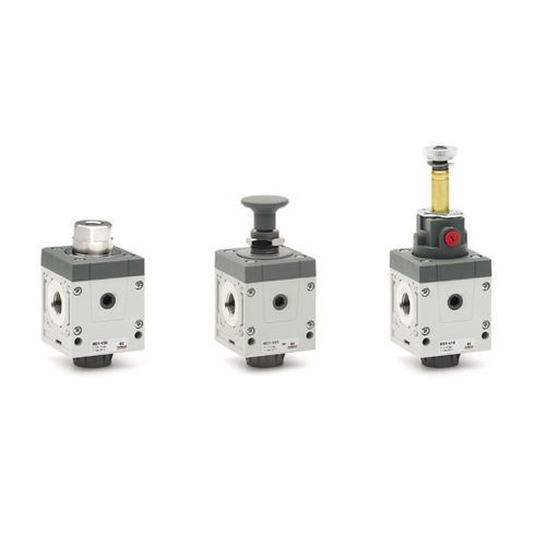 Золотниковый пневматический гидрораспределитель серии МДпневматическийэлектрическийручной