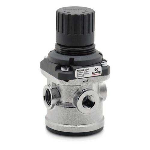 Регулятор давления сжатого воздуха серии Нмембранныйодноступенчатыйлатунь