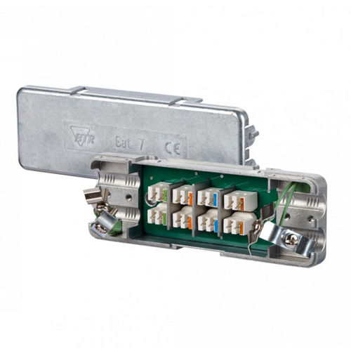 Соединитель категории 7, экранированный для кабелей