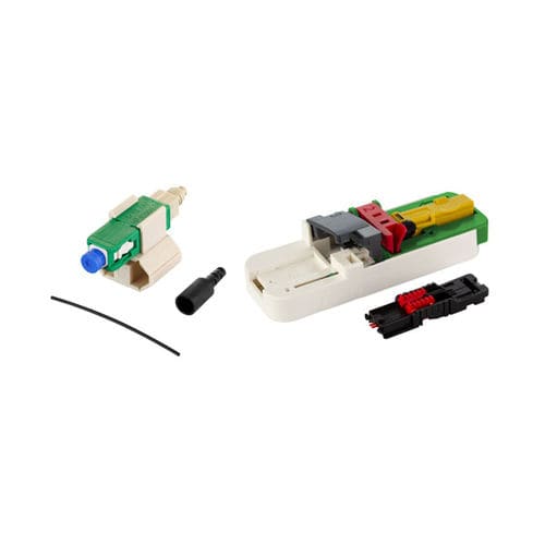 Разъем для передачи данных OpDAT FAST™ Hybrid SC APCоптический гибридный оптоволоконный кабель