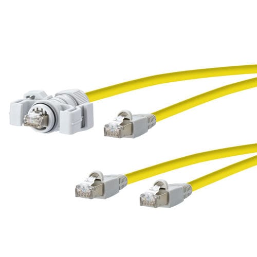 Патч-кабель LAN E-DATRJ45бронированный, прочный