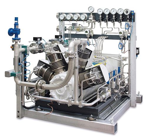 Поршневой компрессор HAUG.Sirius Nanolocairазотприродный газ