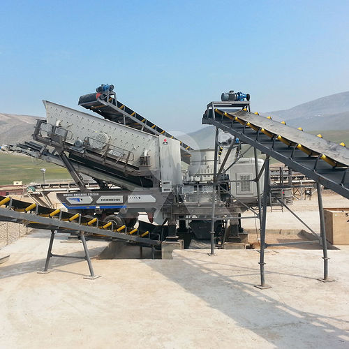 Конусная дробильно-сортировочная установка Y3S2160HP220мобильнаявторичнаявысокопроизводительная