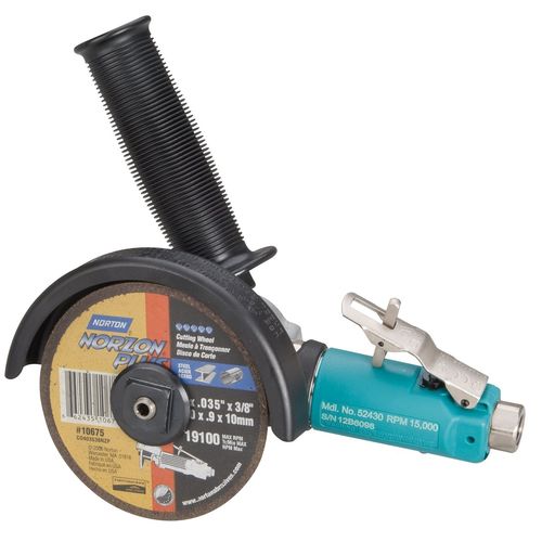 Ручная отрезная шлифовальная машина 52430пневматическаявыхлопная системапередняя выхлопная система