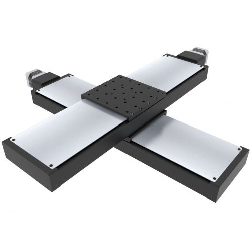 XY positioning stage XY-BSMA-140H-300X300motorized2-axiscompact