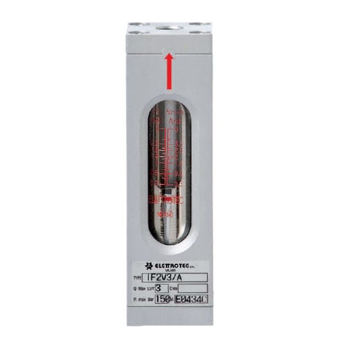 Индикатор расхода серии IF..V, трубка прямого считывания, линейный