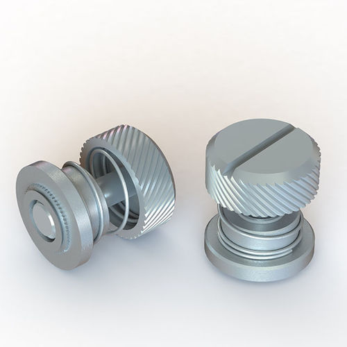 Винт с цилиндрической головкой CVIR со шлицем, нержавеющая сталь, сплав