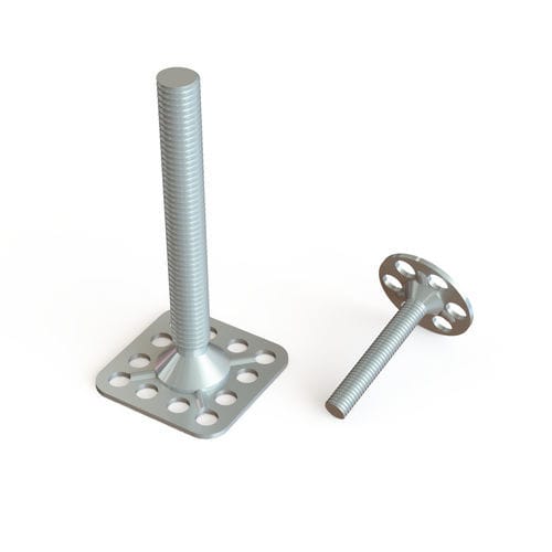 Гайка опорной плиты со шпилькой PRSсклееннаянержавеющая стальоцинкованная сталь