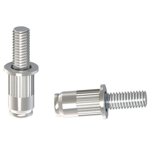 Резьбовая шпилька TCP M/X, нержавеющая сталь, винт-потайная заклепка