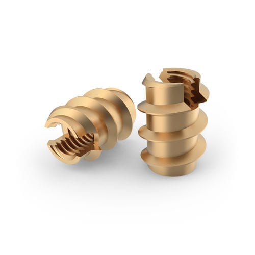 Вставка саморезная 309резьбалатунькруглая