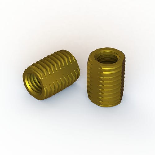 Вставка саморезная 305резьбалатунькруглая