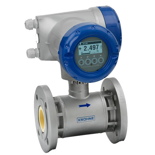 Electromagnetic flow meter OPTIFLUX 5300for chemicalsfor wastewaterfor conductive liquids