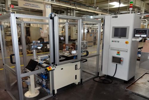 Автоматический балансировочный станок АВС. 2 – АВТОМАТИЧЕСКАЯ КОРРЕКЦИОННО-СВАРОЧНАЯ БАЛАНСИРОВОЧНАЯ МАШИНА вертикальная динамическая для турбинных колес