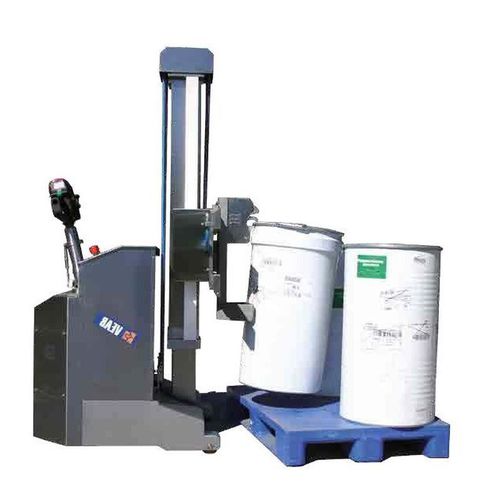 Штабелер-штабелер с барабанной погрузкой BS120 ET PF rideэлектрический, с электроприводом24 В